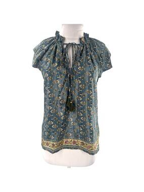 Perry Walker Collective Silk Blouse Size S